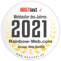 Gewinner Webhoster des Jahres 2021 in Shop-Hosting