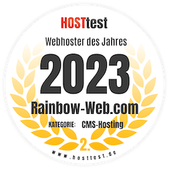 2. Platz Webhoster des Jahres 2023 in CMS-Hosting